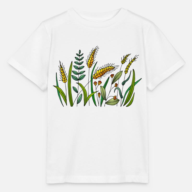 Wiese - Stanley/Stella Kinder T-Shirt MINI CREATOR  - Weiß