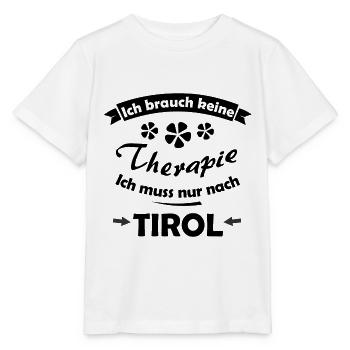 Heimweh nach Tirol - Stanley/Stella Kinder T-Shirt MINI CREATOR  - Weiß - Vorne - Maike (125cm)
