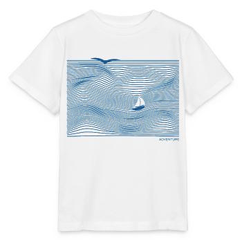 Abenteuer - Stanley/Stella Kinder T-Shirt MINI CREATOR  - Weiß - Vorne - Maike (125cm)