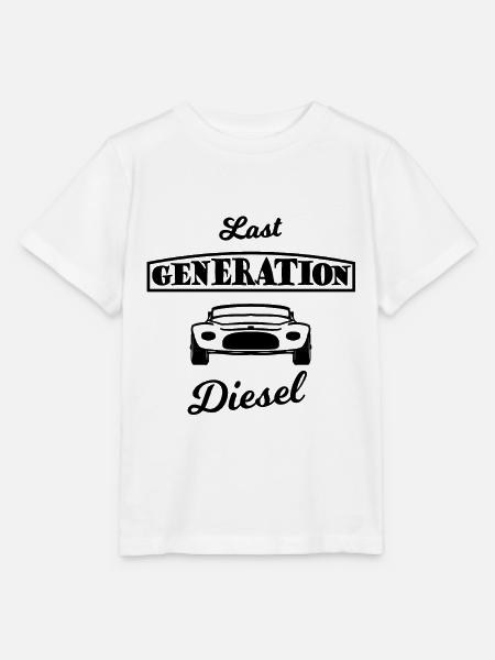 Die Diesel Autofahrer - Stanley/Stella Kinder T-Shirt MINI CREATOR - Weiß