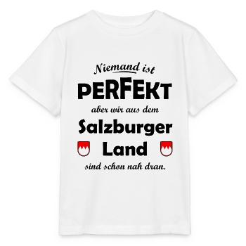 Das Salzburger Land - Stanley/Stella Kinder T-Shirt MINI CREATOR  - Weiß - Vorne - Maike (125cm)
