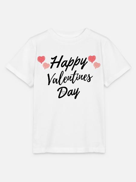 Happy Valentines Day - Stanley/Stella Kinder T-Shirt MINI CREATOR  - Weiß