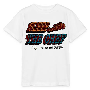 Statement Pirate Chef Cool Chef Curry Chef Puns - Stanley/Stella MINI CREATOR Kids’ T-Shirt - white - Front - Maike (125cm)