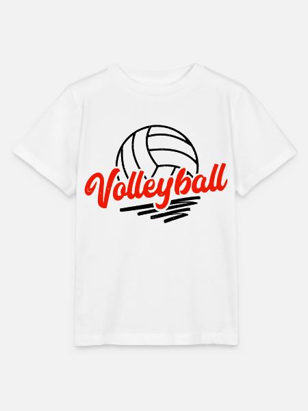 Volleyball - Stanley/Stella Kinder T-Shirt MINI CREATOR - Weiß