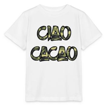Ciao Cacao - T-shirt bio MINI CREATOR Stanley/Stella Enfant - blanc - Devant - Maike (125cm)