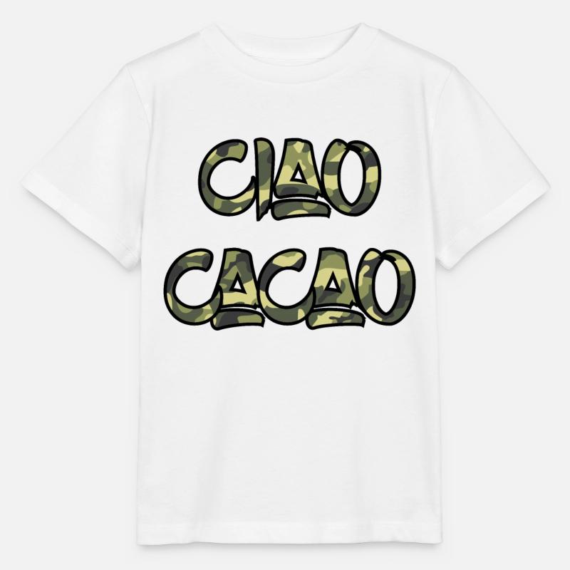 Ciao Cacao - T-shirt bio MINI CREATOR Stanley/Stella Enfant - blanc
