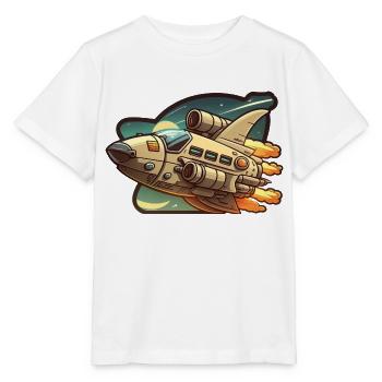 Das Kleine Raumschiff - Stanley/Stella Kinder T-Shirt MINI CREATOR  - Weiß - Vorne - Maike (125cm)