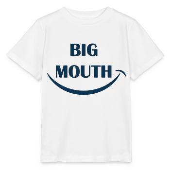 Big Mouth - Stanley/Stella MINI CREATOR Kids’ T-Shirt - white - Front - Maike (125cm)