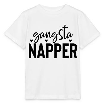 Gangsta Napper - Stanley/Stella Kinder T-Shirt MINI CREATOR  - Weiß - Vorne - Maike (125cm)