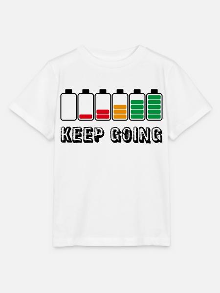 Mach weiter - Stanley/Stella Kinder T-Shirt MINI CREATOR - Weiß