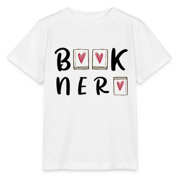 Book Crazy Books Book Nerd - Stanley/Stella MINI CREATOR Kids’ T-Shirt - white - Front - Maike (125cm)