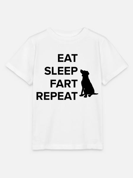 Dog Hund - Stanley/Stella Kinder T-Shirt MINI CREATOR - Weiß