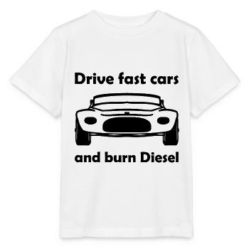 Voitures de course et voitures rapides - T-shirt bio MINI CREATOR Stanley/Stella Enfant - blanc - Devant - Maike (125cm)