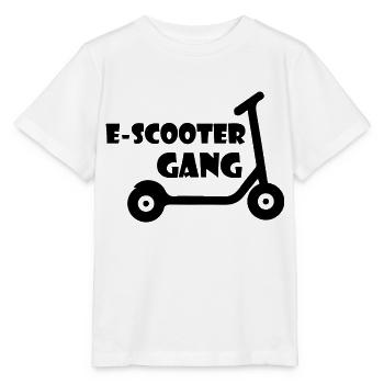 E-Scooter Roller Scooter - T-shirt bio MINI CREATOR Stanley/Stella Enfant - blanc - Devant - Maike (125cm)