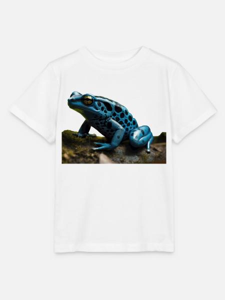 Pfeilgiftfrösche sind faszinierende Tiere - Stanley/Stella Kinder T-Shirt MINI CREATOR - Weiß