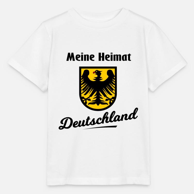 Meine Heimat Deutschland - Stanley/Stella Kinder T-Shirt MINI CREATOR  - Weiß