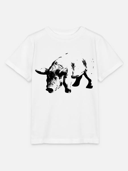 Schwein - Stanley/Stella Kinder T-Shirt MINI CREATOR - Weiß
