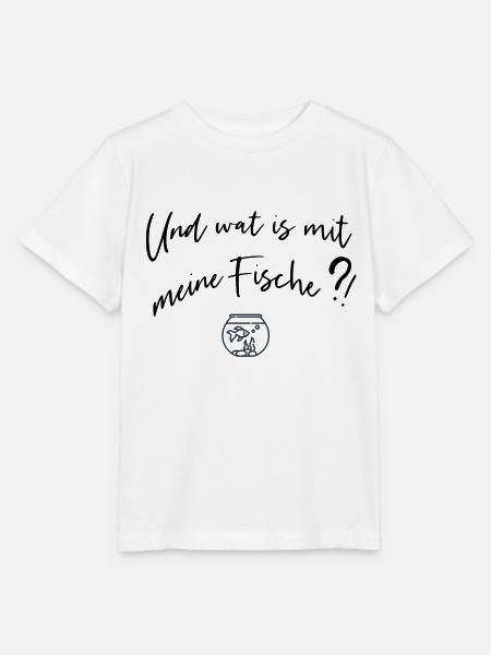 Fische Ritter Spruch Familie - Stanley/Stella Kinder T-Shirt MINI CREATOR  - Weiß