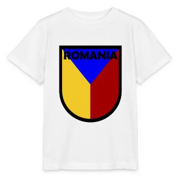 Les Roumains - T-shirt bio MINI CREATOR Stanley/Stella Enfant - blanc - Devant - Maike (125cm)
