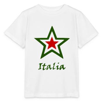 Patrie: Italie - T-shirt bio MINI CREATOR Stanley/Stella Enfant - blanc - Devant - Maike (125cm)