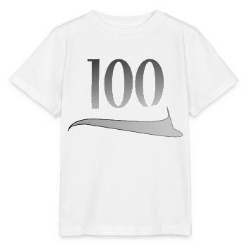 100e anniversaire Cent 100e anniversaire - T-shirt bio MINI CREATOR Stanley/Stella Enfant - blanc - Devant - Maike (125cm)