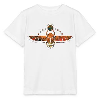 Égypte Égypte Isis Pharaons Pharaons Pyramide Afrique - T-shirt bio MINI CREATOR Stanley/Stella Enfant - blanc - Devant - Maike (125cm)