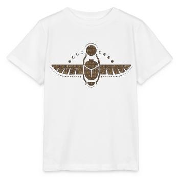 Egypte Egypte Isis Pharaons Pharaons Pyramide Afrique - T-shirt bio MINI CREATOR Stanley/Stella Enfant - blanc - Devant - Maike (125cm)