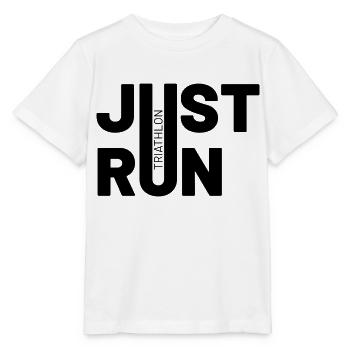 TRIATHLON just run - Stanley/Stella MINI CREATOR Kids’ T-Shirt - white - Front - Maike (125cm)