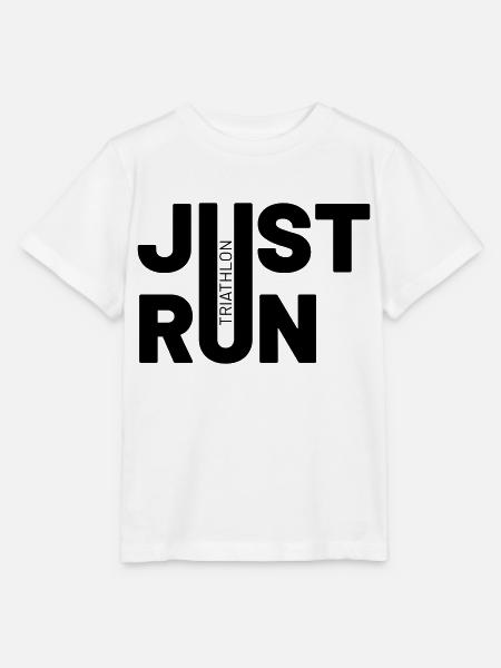 TRIATHLON just run - Stanley/Stella Kinder T-Shirt MINI CREATOR  - Weiß