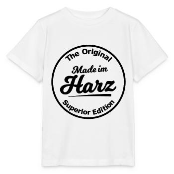 Die Heimat Harz - Stanley/Stella Kinder T-Shirt MINI CREATOR  - Weiß - Vorne - Maike (125cm)