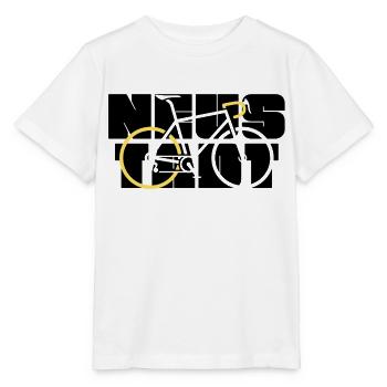 Neustadt Schriftzug mit Rennrad - Stanley/Stella Kinder T-Shirt MINI CREATOR  - Weiß - Vorne - Maike (125cm)