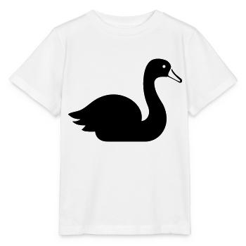 Schwan - Stanley/Stella Kinder T-Shirt MINI CREATOR  - Weiß - Vorne - Maike (125cm)