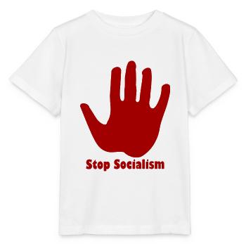 La fin du socialisme - T-shirt bio MINI CREATOR Stanley/Stella Enfant - blanc - Devant - Maike (125cm)