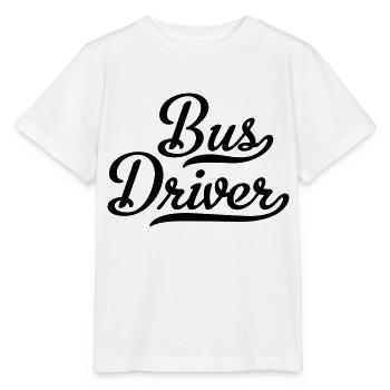 Busfahrer - Stanley/Stella Kinder T-Shirt MINI CREATOR  - Weiß - Vorne - Maike (125cm)