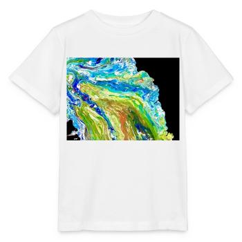 crocodile to heaven - Stanley/Stella Kinder T-Shirt MINI CREATOR  - Weiß - Vorne - Maike (125cm)