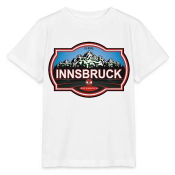 Innsbruck, Österreich - Stanley/Stella Kinder T-Shirt MINI CREATOR  - Weiß - Vorne - Maike (125cm)