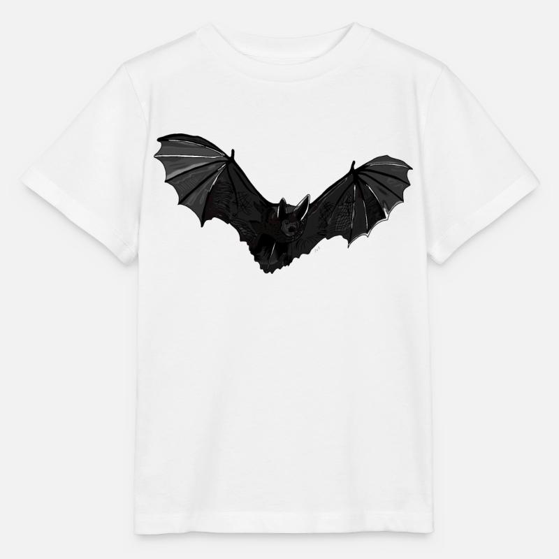 Fledermaus - Stanley/Stella Kinder T-Shirt MINI CREATOR  - Weiß