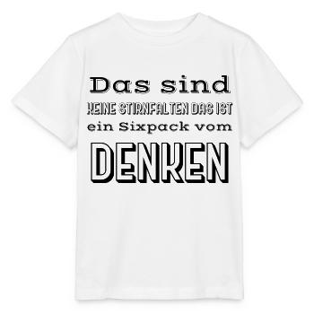witzige sprüche - Stanley/Stella Kinder T-Shirt MINI CREATOR  - Weiß - Vorne - Maike (125cm)