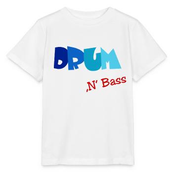 Drum n Bass, Elektro, Techno, Minimal - Stanley/Stella Kinder T-Shirt MINI CREATOR  - Weiß - Vorne - Maike (125cm)