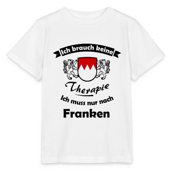 Thérapie en Franconie - T-shirt bio MINI CREATOR Stanley/Stella Enfant - blanc - Devant - Maike (125cm)