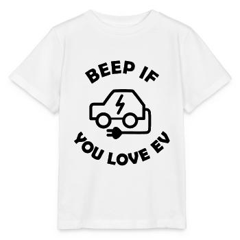 Voitures électriques - T-shirt bio MINI CREATOR Stanley/Stella Enfant - blanc - Devant - Maike (125cm)