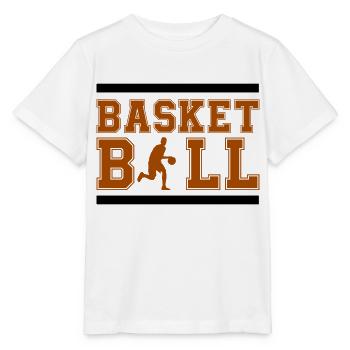 basketball - Stanley/Stella Kinder T-Shirt MINI CREATOR  - Weiß - Vorne - Maike (125cm)