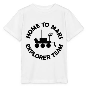 Der Ausflug zum Mars - Stanley/Stella Kinder T-Shirt MINI CREATOR  - Weiß - Vorne - Maike (125cm)
