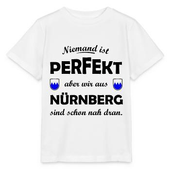 Les Nuremberg en Franconie - T-shirt bio MINI CREATOR Stanley/Stella Enfant - blanc - Devant - Maike (125cm)