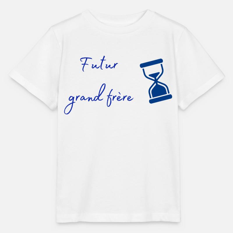 Futur grand frère - T-shirt bio MINI CREATOR Stanley/Stella Enfant - blanc