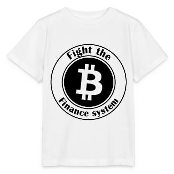 Kämpfe für die finanzielle Unabhängigkeit - Stanley/Stella Kinder T-Shirt MINI CREATOR  - Weiß - Vorne - Maike (125cm)