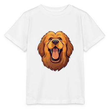 Tibetischer Mastiff Hunderasse Aquarell Karikatur Kawai - Stanley/Stella Kinder T-Shirt MINI CREATOR  - Weiß - Vorne - Maike (125cm)