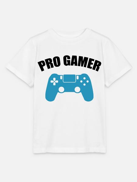 pro gamer - Stanley/Stella Kinder T-Shirt MINI CREATOR - Weiß