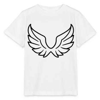 Ailes d'ange - T-shirt bio MINI CREATOR Stanley/Stella Enfant - blanc - Devant - Maike (125cm)