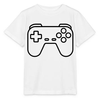 Video games controller - Stanley/Stella MINI CREATOR Kids’ T-Shirt - white - Front - Maike (125cm)